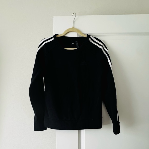 Adidas Women's Black Crew Neck Sweater - Picture 2 of 8